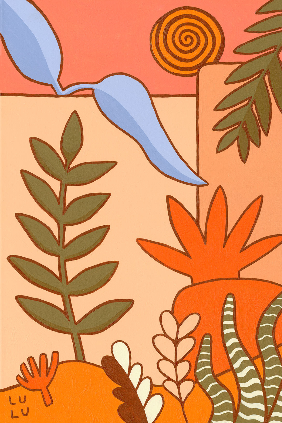 Palm Springs Garden | Limited Edition Print