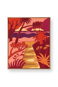 South Golden Beach original painting by Australian artist Lulu Hawkins
